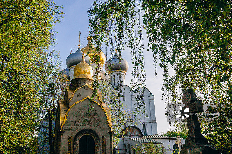 莫斯科新圣女修道院图片素材