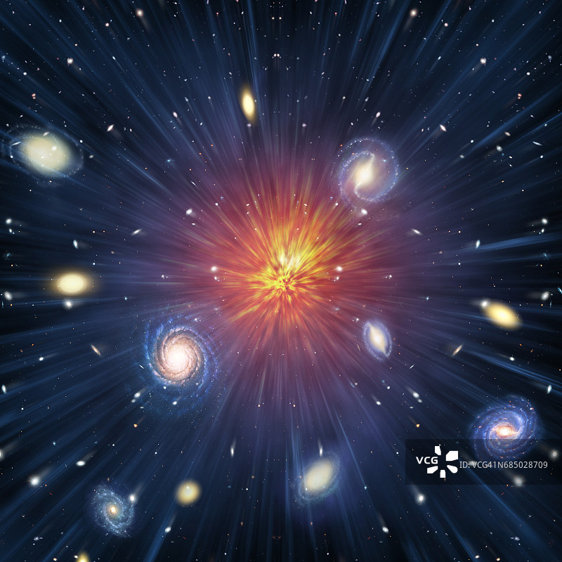 宇宙大爆炸艺术作品图片素材