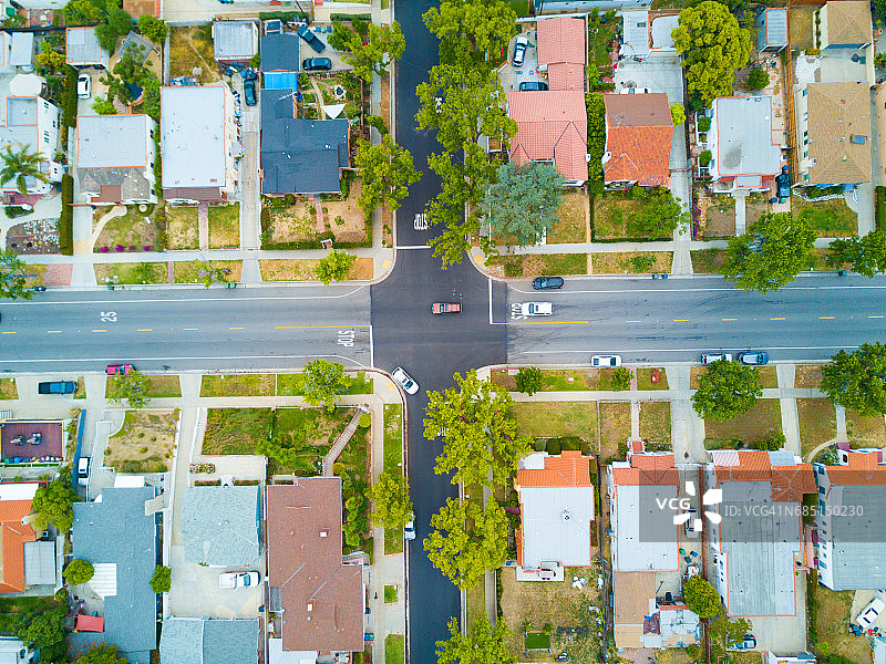 航拍房屋图片素材