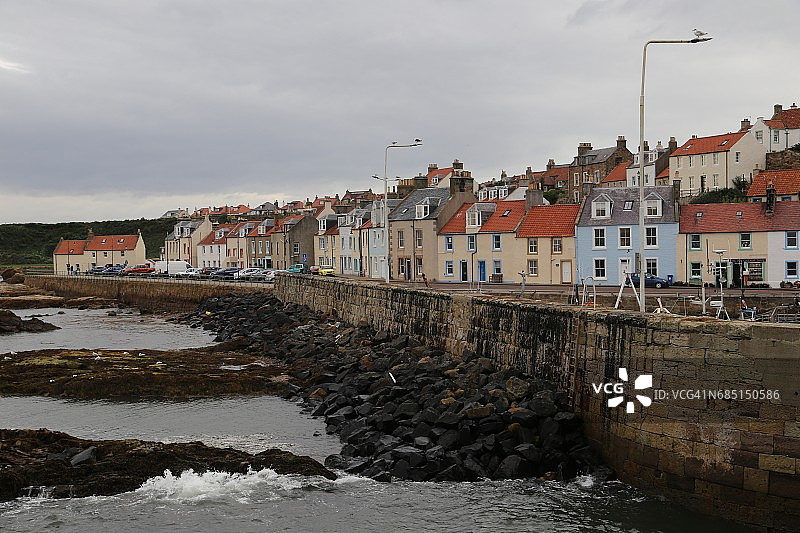 皮滕威姆渔村图片素材