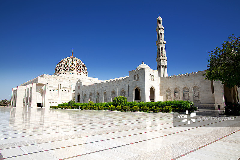 阿曼马斯喀特大清真寺图片素材