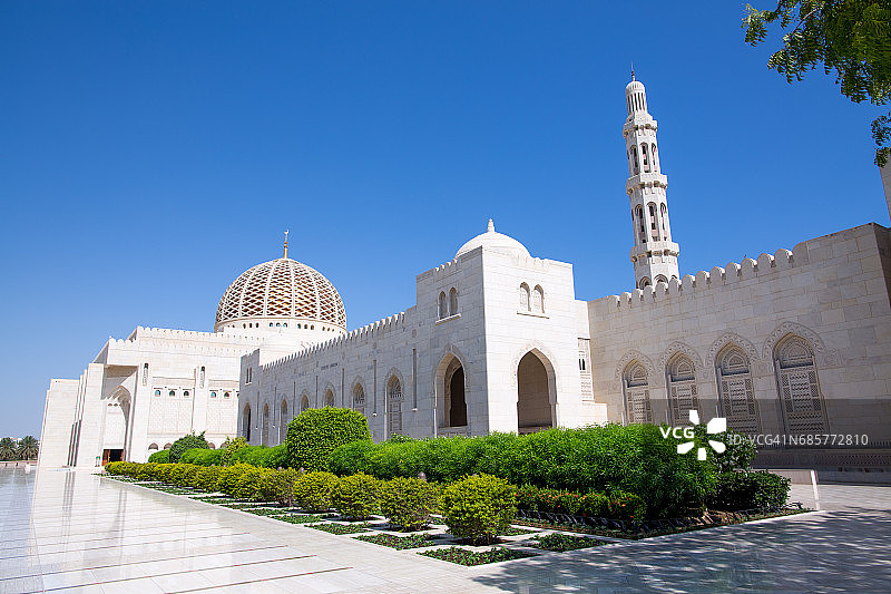 阿曼马斯喀特大清真寺图片素材