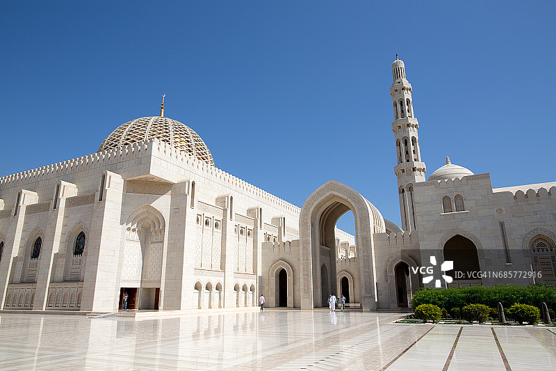 阿曼马斯喀特大清真寺图片素材