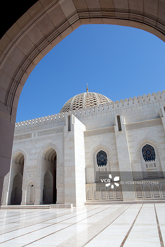 阿曼马斯喀特大清真寺图片素材