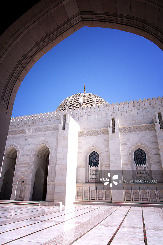 阿曼马斯喀特大清真寺图片素材