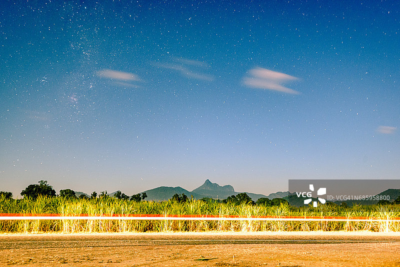 特威德河谷的沃宁山图片素材