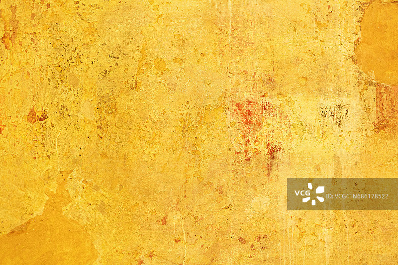 托斯卡纳黄色墙面纹理图片素材