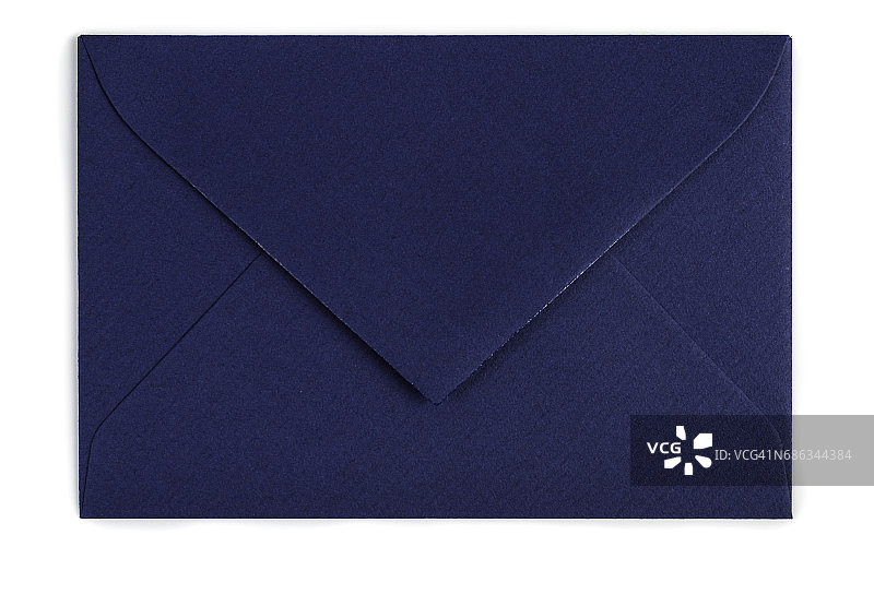 蓝色信封图片素材