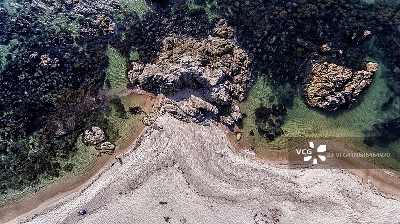 日本海高角度景观图片素材