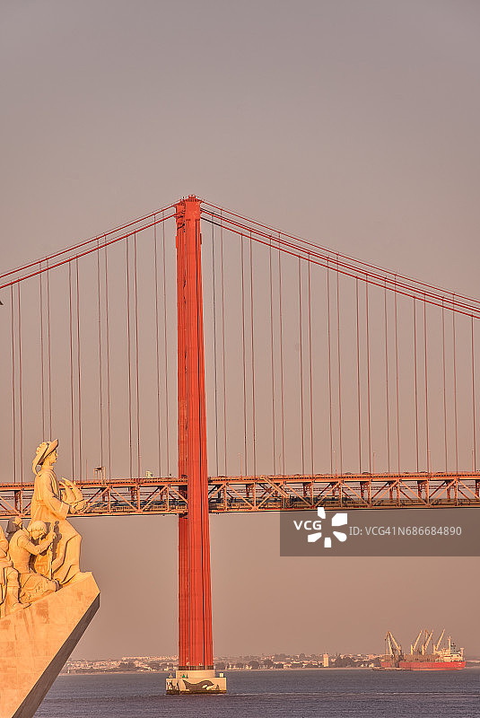 葡萄牙里斯本贝伦海滨风光图片素材