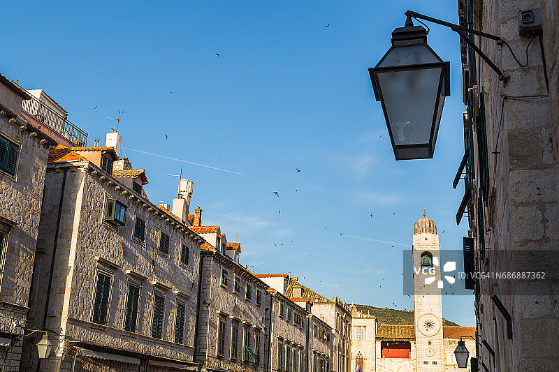 斯特拉顿上空的椋鸟群图片素材