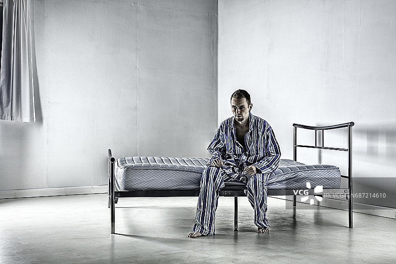 最后一位精神病患者图片素材