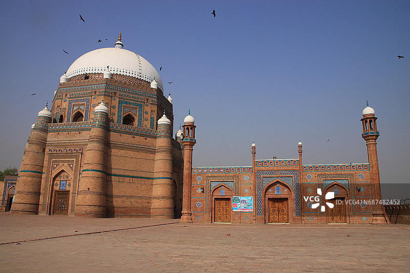 沙阿·鲁克恩·阿拉姆墓，穆尔坦图片素材