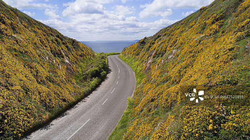 沿海公路图片素材