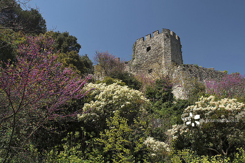 鲁梅利城堡，土耳其伊斯坦布尔图片素材