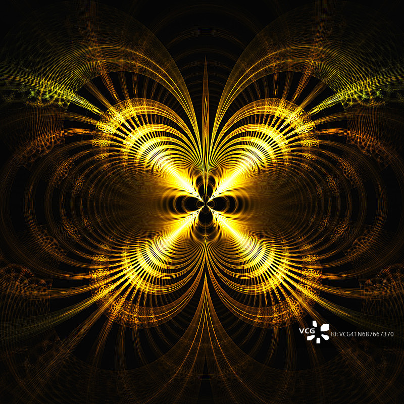 3 d超现实的插图。图片素材