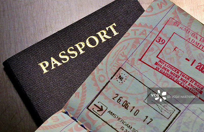 国际旅行者护照图片素材