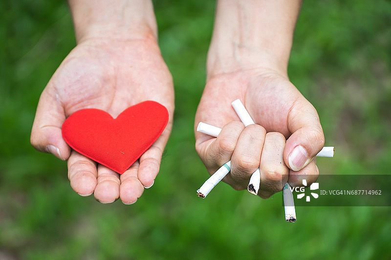 戒烟有益于心脏健康图片素材