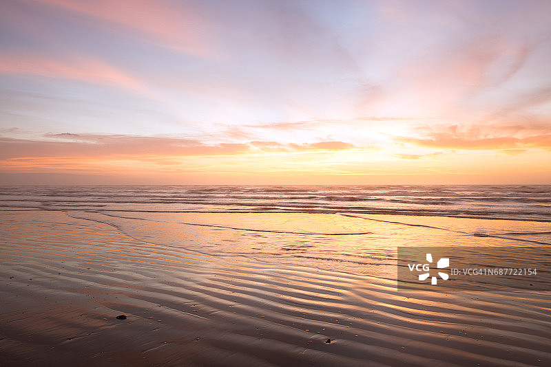 美国德克萨斯州北帕德里国家海滨日出图片素材