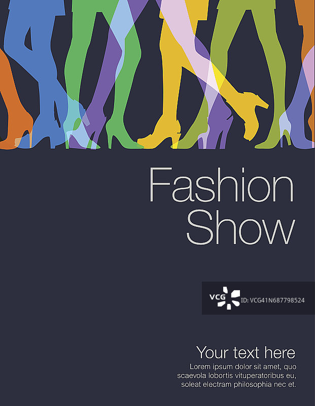 时尚模特图片素材