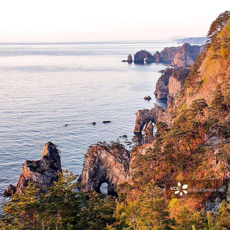 北山崎风光图片素材