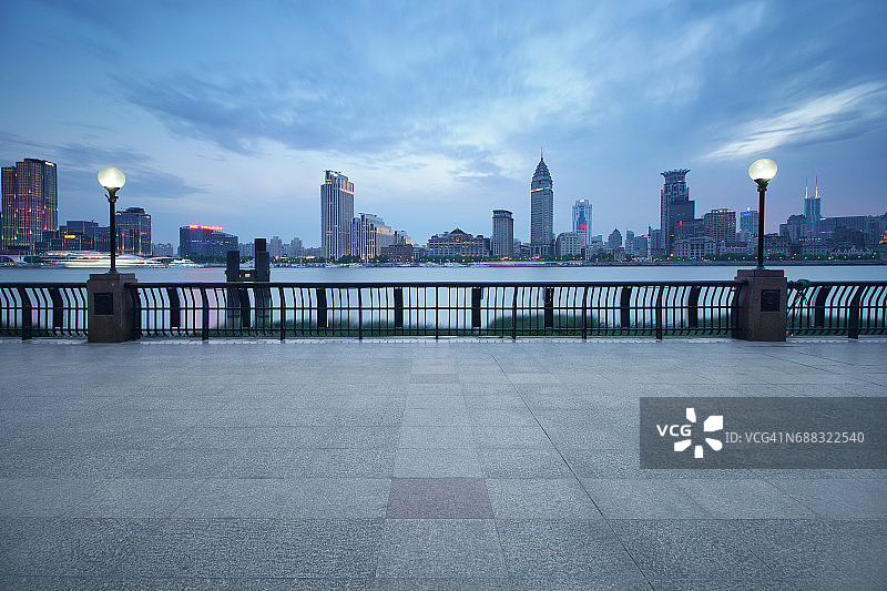 上海滨江大道图片素材