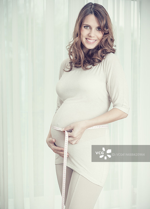 孕妇特写图片素材