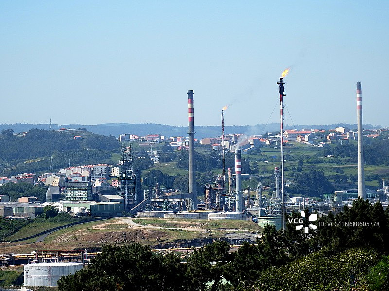 炼油厂图片素材