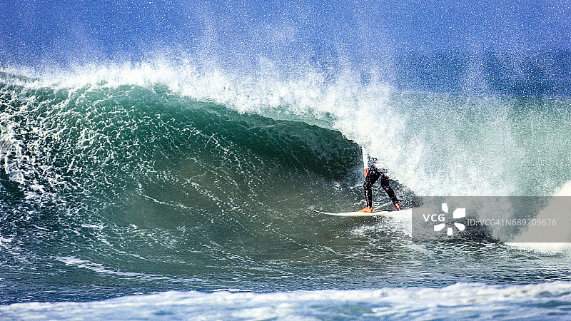 杰弗里斯湾冲浪图片素材