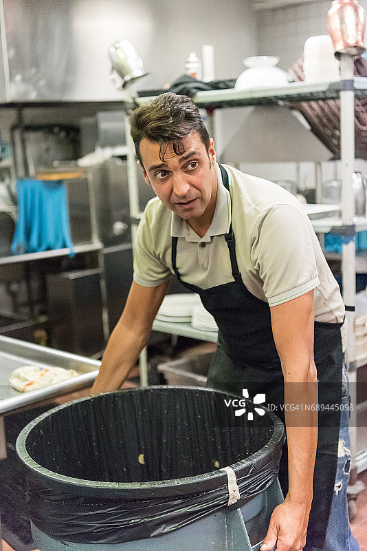 餐厅厨房工人图片素材