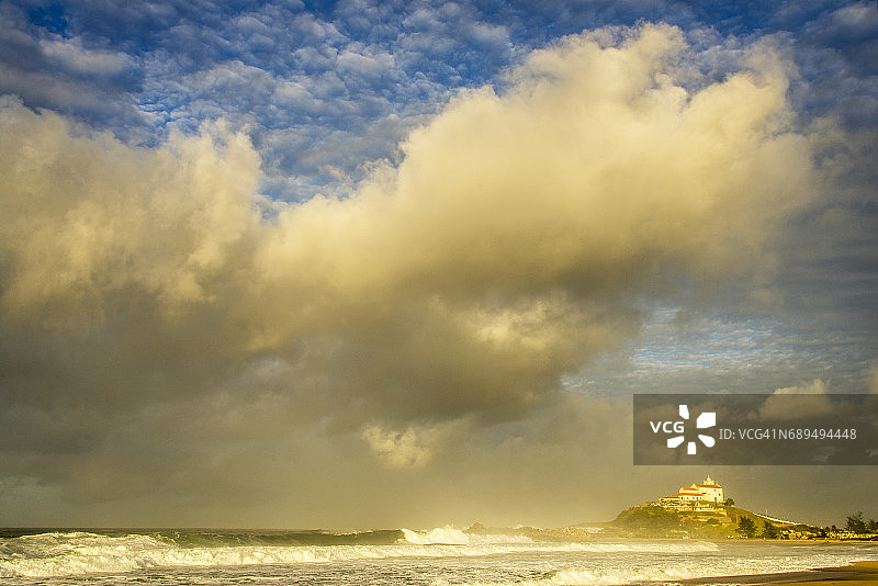 里约热内卢萨夸雷马海滩图片素材