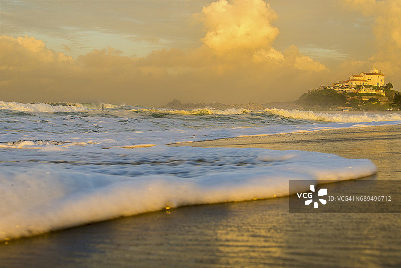 里约热内卢萨夸雷马海滩图片素材