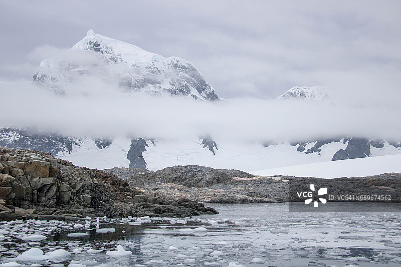 南极洲温克岛图片素材