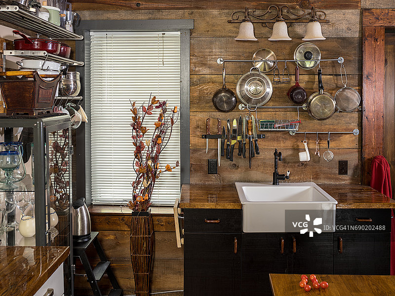乡村风格厨房内饰图片素材