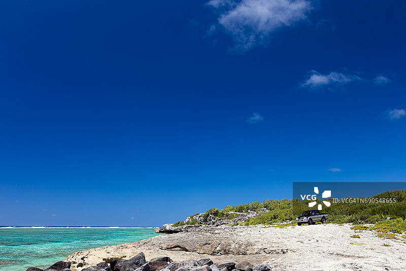 罗德里格斯岛科顿角远景图片素材