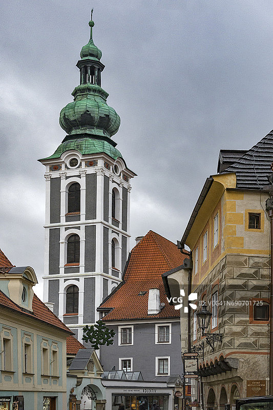 捷克克鲁姆洛夫景观图片素材