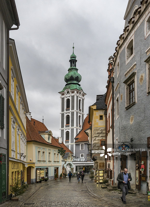 捷克克鲁姆洛夫景观图片素材