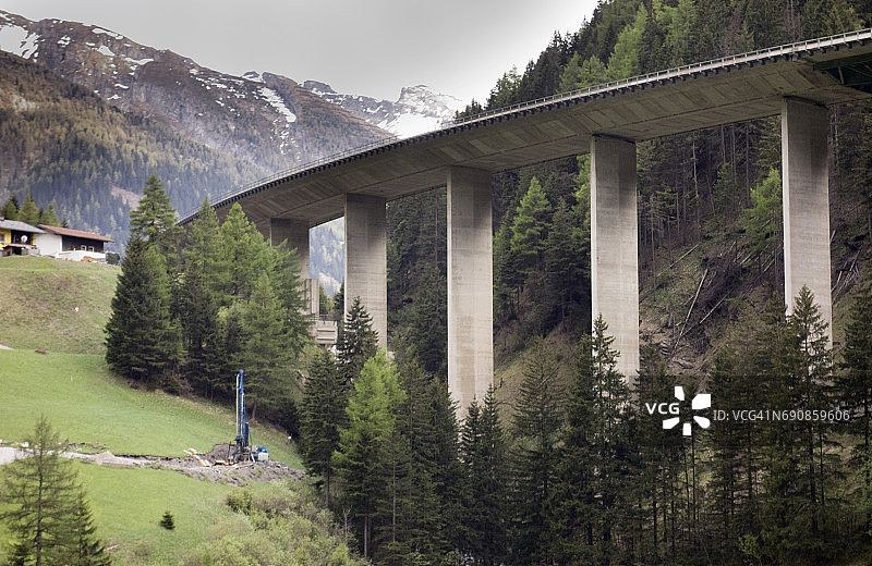 奥地利：布伦纳山口风光图片素材