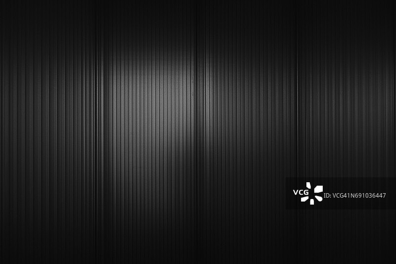 黑色波纹墙的全景照片图片素材