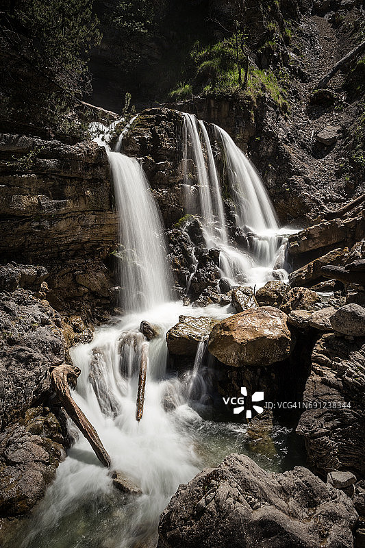 库弗卢赫特瀑布图片素材
