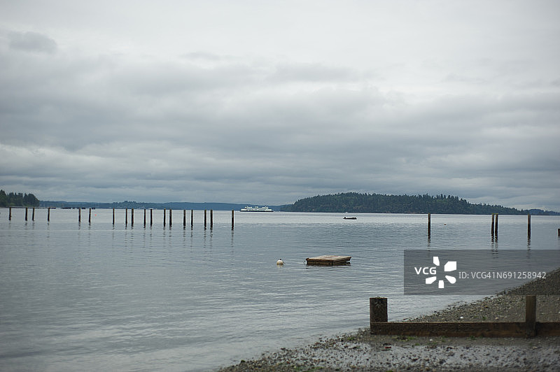 旧码头群图片素材