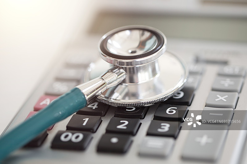 医疗保健费用概念图片素材