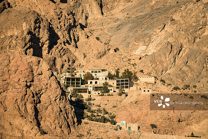 恰克恰克琐罗亚斯德教圣地，亚兹德省，伊朗中部图片素材