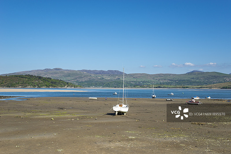 北威尔士波斯马多格附近的博思-伊-杰斯特图片素材