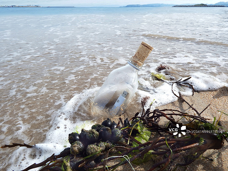 瓶中信图片素材