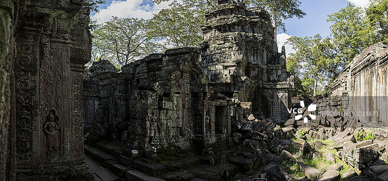 柬埔寨吴哥窟班迭哥迪寺庙遗址图片素材