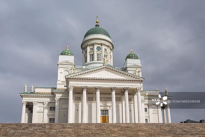 赫尔辛基大教堂图片素材