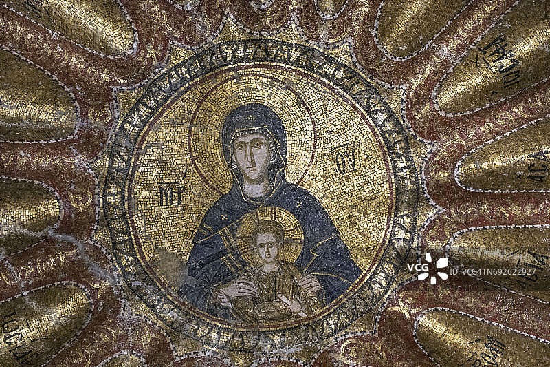 伊斯坦布尔科拉教堂的圣救世主教堂图片素材