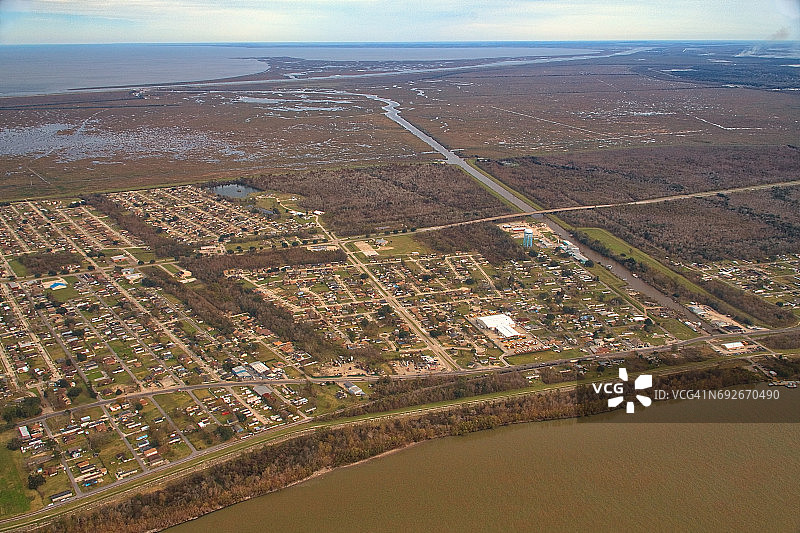 路易斯安那州圣伯纳德教区的紫罗兰图片素材