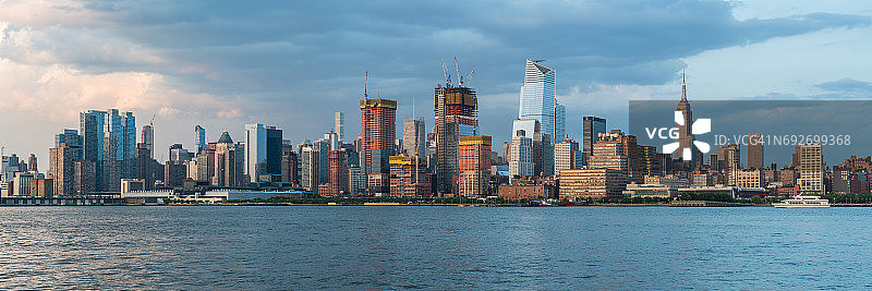 纽约哈德逊城市广场图片素材